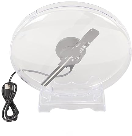 3D-Hologramm-Ventilator, WiFi-Projektor, Nacktes Auge, 3D-Display, 1080 X 160, 80 Stück LED-Perlen, 3D-Hologramm-Projektor, Werbedisplay für Bar, Geschäft