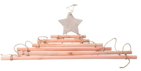 ifundom Albero Di Natale Appeso Decorazione Rami Per Parete Decorazioni Natalizie Slim e Realistiche Per Vetrine e Ambienti Domestici