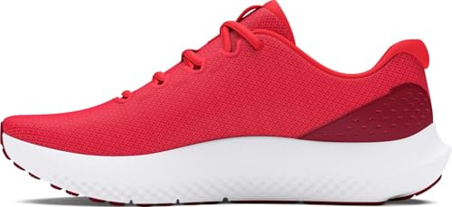 Under Armour Chaussures de course Charged Rogue 4 pour homme, Rouge Racer/Cardinal/Cardinal, 47.5 EU