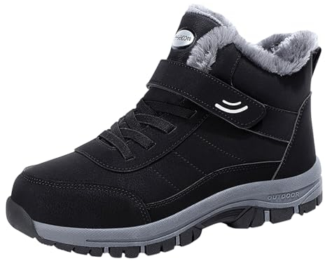 Orthoboots Pro - Ergonomische Winterstiefel, Gefütterte Turnschuhe Damen Wasserabweisend Orthoschuhe Gefüttert Shoes Mode Barfußschuhe Bequemer Winterschuhe Wasserdicht Stiefel 2024 Turnschuhe