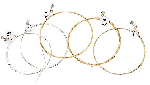 SAFIGLE 10stücke Teiliges Lyre Saiten Aus Stabilem Langlebige Lyra Saiten Ersatz Für Klassische Zupfinstrumente Für Musiker Und Lernende Klarer Klang Einfach Zu Wechseln