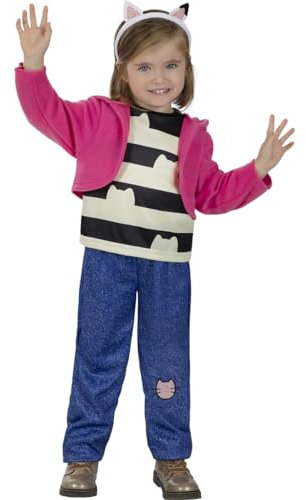 Funidelia | Déguisement Gabby - La maison magique de Gabby pour fille Dessins Animés, Films et Cinéma - Déguisement pour enfant et accessoires pour Halloween, carnaval et fêtes. - Taille 5-6 ans