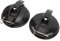 Markisenfußhalter, 1 Paar Markisenhalter, Riegelstil, Stabile Unterstützung, Stabiler Markisenfußhalter für T4, T5, T6, Strandtransporter, T7 (BLACK)