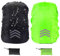 ElevaPulse 2 Stück Regenschutz Rucksack, 18-30L Rucksack Regenschutz, Regenschutz Schulranzen, Schulranzen Regenschutz, Ranzen Regenschutz, Regenhülle Rucksack Mit Reflektoren(Schwarz + Grün)