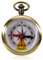 Vintage Taschenuhr Metall Kompass Outdoor Messing Kompass Kinder Tragbarer Wandern Wasserdichter Taschenkompass aus Messing Navigationstools Wasserdicht Kompas für Outdoor, Camping,Wandern