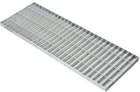 BomDog Grata Di Drenaggio in Acciaio Zincato per Esterni Filtri Di Drenaggio Griglia a Piastre Copertura per Griglia Di Raccolta'Acqua Piovana/500X200X30Mm