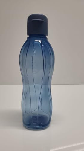 Tupperware to Go Eco 750ml Eco Easy Flip Top Trinkflasche EcoEasy für Kohlensäure geeignet verschieden Farben lieferbar (blau lila)