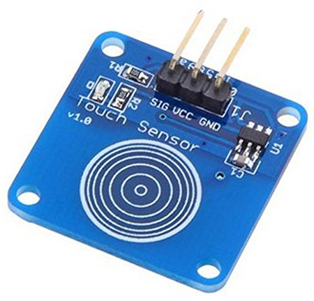 HALJIA, sensore touch digitale capacitivo di tipo jog, sensore interruttore Compatibile con Arduino Uno, Due, Mega
