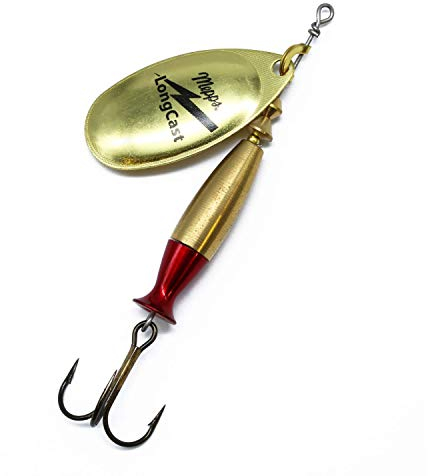 Mepps LongCast Spinner Gold #417g, 1 Stück
