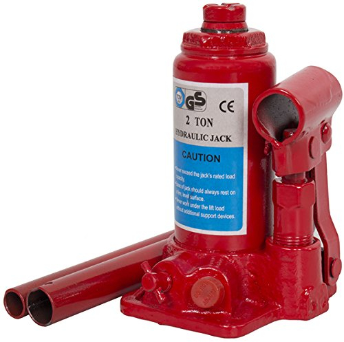 LiftinGear 2 Tonne Hydraulic Bottle Jack Lifting Ram, Car Van Boat Truck Caravan