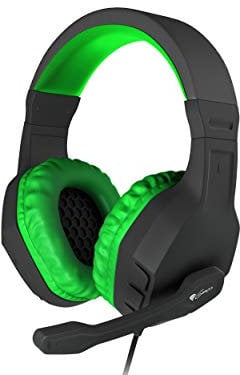 Genesis Gaming Stereo Headset - Argon 200 (For PC) (Green/Black) /PC