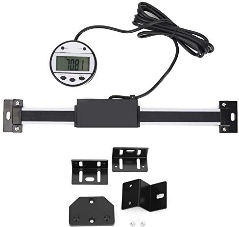 1000mm Digital Linearskala,LCD digitales Anzeigelineal, Digitalanzeige,digitale LCD-Skala Messwerkzeug zum Bearbeiten von Ritzen, Markieren und Messen der Verschiebung(1000MM)