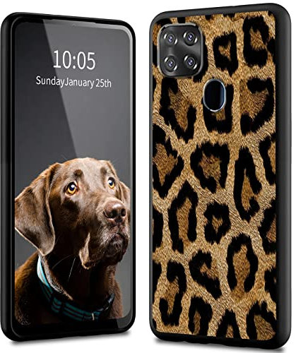 Case for ZTE Zmax 10,ZTE Z6250 Phone Case,Slim Soft TPU Shockproof Bumper Lightweight Thin Silicone Rubber Protective Case for ZTE Z6250, Back Cover with Design-Leopard Print