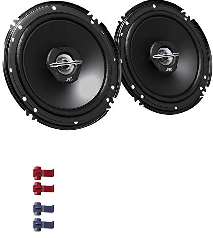 JVC CS-J620X Auto Lautsprecher 16,5 cm mit Einbauset passend für Citroen C4 Grand Picasso ab 2006 Türen vorne/hinten 600 W 165mm 2 Wege Koax