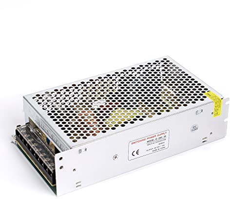 ANGEEK 24V 10A 240W DC Schaltnetzteil AC 110V/220V auf DC-24V Netzteil, Transformator mit konstanter Spannung, geeignet für LED-Streifen, Kameras, Überwachungssysteme, Beleuchtungsprojekte, etc.