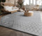 Paco Home Weicher Flauschiger moderner Bubble Wohnzimmer Teppich Hochflor Fell Geometrisches Design Hoch-Tief-Effekt, Grösse:200x280 cm, Farbe:Grau 2