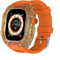 AMSOH Per Apple Watch Ultra 49 millimetri MOD Kit cassa cinturino, Ultra 49mm, agata