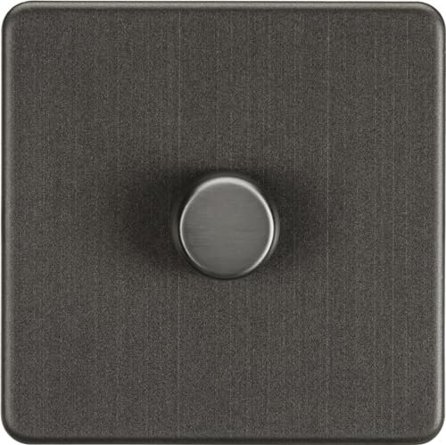 1G 2-way 10-200W (5-150W LED) Intelligent dimmer - Smoked Bronze