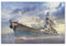 PGCKSK 5D Diamant Painting Full Drill Set DIY Diamond Painting，Kriegsschiff auf See，Kreuz Stich Diamond Dekoration für Home Wall Décor（30x40cm）-C37