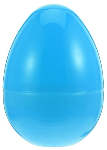Toyvian Jumbo-Ostereier 30 cm Große Ostereier aus Kunststoff Befüllbare Leere für Das Ostereier-Suchspiel Eierspielzeug für Kleinkinder Korbfüller Spielzeug zum Füllen
