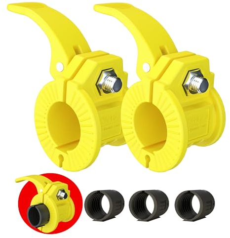ZY-HUAN Langhantel-Klemmen, Einstellbare Größe Hantel Verschluss 30mm 28mm 25mm 23mm Schnellspanner-Gewicht-Clips,schnellverschlüsse hantelstange für Crossfit, Gewichtheben, Profi-Training (Schwarze)