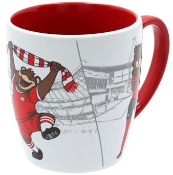 FC Bayern München Tasse Berni Weiß I Fußball