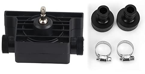 Baxnore Self Priming Pump, Engineering Plastics Electric Drill Water Pump, Mini Electric Drill Pump, Portable Transfer Pump, Submersible Drill Pump for Garden