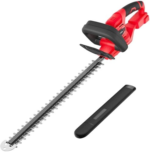 ThagBrco Hedge Trimmer Compatible for Milwaukee M18 18V Battery,Cordless Electric Hedge Trimmer with 1600RPM Brushless Motor, 22'' Dual-Action Blade with 3/5'' Cutting Capacity (NO Battery)