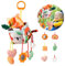 Kinderwagen Spielzeugfür Babys Activity Ausziehbar Spielzeug Hängespielzeug Babyschale Kinderbett Spielzeug Spiral Plüschtier Taschentuchhalter für Kleinkinder Jungen Mädchen ab 0 3 6 9 12 Monaten