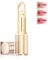 Temperaturänderung Lippenstift 24 Stunden Halt Gold Transparente Lip Balm Lippenpflege Wasserdichtes Langanhaltender Lipstick Farbverändernde Lippenbalsam Farbwechselnder Lippenstifte 2025 Neu 1pcs