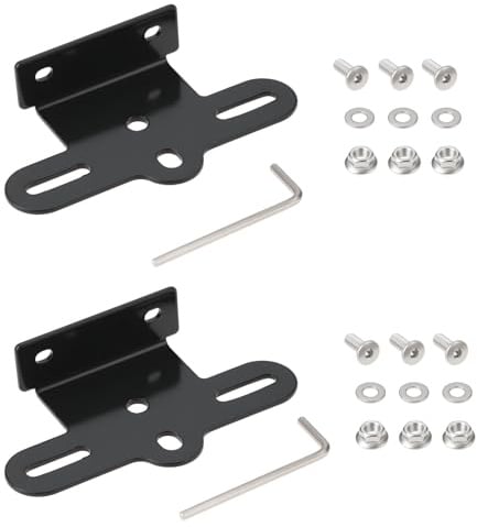 VGOL 2Pcs Reflective Light Rear Rack Bracket Mount Compatible With Most Mountain Bike Reflector Lights