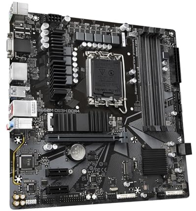 Carte Mere pc Carte mère Fit for GIGABYTE B660M DS3H DDR4 Rev.1.0 Micro-ATX, chipset Intel B660