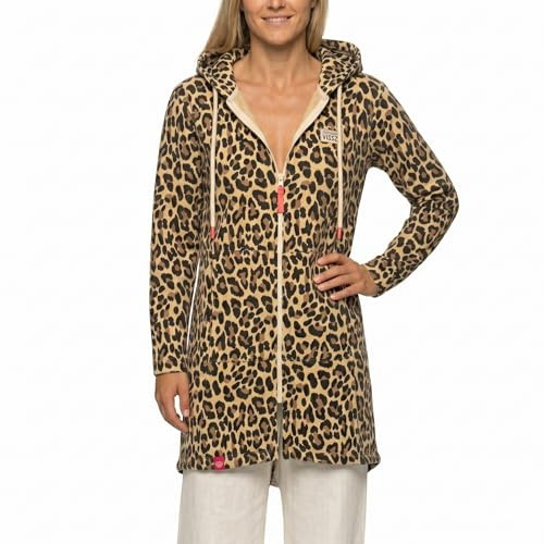 Zwillingsherz Hoodiemantel Mantel Jacke Cardigan Pullover Damen Hoodie Sweatshirt Übergangspullover Herbst und Wintermode Frauen Größe S bis XXL