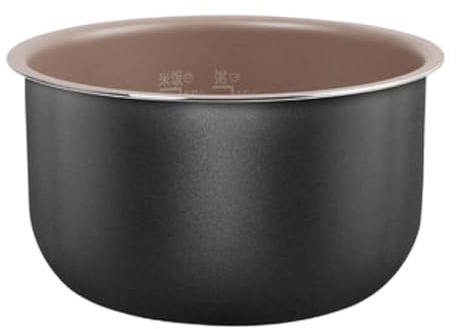 Arecobticy Compatible Rice Cooker Bowl Replacement 2L 3L 4L 5L Capacity Nonstick Coating Even Heat Spread Cooking Accessory Replacement Rice Cooker Bowl