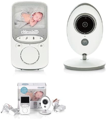 Chipolino Babyphone Vector mit Kamera Farbdisplay Nachtsicht Temperaturanzeige
