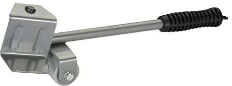 Dörner + Helmer Transporthelfer Parkett-Lifter (aus Stahl, Tragkraft 150 kg, Transporthilfe mit PU-Rollen, Möbelheber für Parkett-Böden) 290676