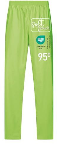 EXNER Medizinische OP-Schlupfhose, Pflege-Hose, Arbeitshose, Unisex für Herren und Damen in Medizin, Krankenpflege, Altenpflege, SPA, Wellnes, weiß, grau, blau, grün, rot, rosa, lila, orange, beige