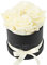 Flowerbox - 4 Infinity Rosen in Rosenbox (3 Jahre haltbare konservierte Ewige Blume). Inklusive Geschenkbox & Rosenduft - Frisch handgemacht von Deutschen Meisterfloristen