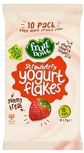 Fruit Bowl Strawberry Yogurt Flakes, 210 g