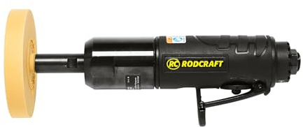 Rodcraft RC7038 Druckluft Folienradierer, Aufnahme: 5/16, Drehzahl 2800 U/min, 400 Watt Leistung, Geschwindigkeitsregulierung am Sicherheitshebel, Schwarz