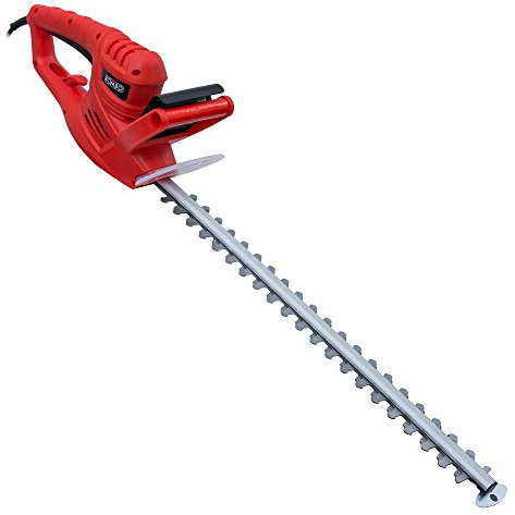 KOMBO - Tagliasiepi Elettrico 550W con Lama da 55 cm in Alluminio a Taglio Laser – Capacità di Taglio 16 mm, Velocità 1750 giri/min, Coprilama incluso – Classe 2, 230V