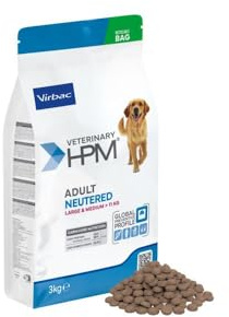 Virbac Veterinary HPM Vet Adult Neut L&M Hundefutter, 16 kg