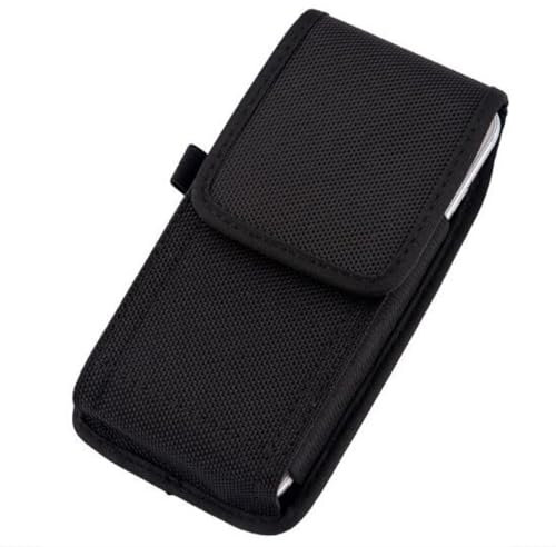 flintronic Porta Biglietti da Visita in Vera Pelle, Nero Custodia Porta Carta Biglietto da Visita per 102 Carte Biglietto da Visita Libro con Chiusura a Scatto