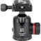 Testa a sfera universale CNC in lega di alluminio Struttura con 1/4 Arca Swiss Quick Release Piastre Carico massimo 12 kg diametro 36mm per fotocamera, DV, telescopio, monopiede