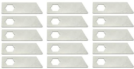 SECURA Jeu de lames (Kit de 15) compatible avec MTD VE 30 16AF11CA600 Scarificateur