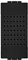 Modulo suoneria campanello in bronzo 220V nero compatibile living porta C1111