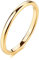 Lisandra Scott Ring Damen Herren Poliert Vorsteckring Stapelring aus Wolfram-Titan | Hochglanzpoliert & Anlaufgeschützt Stapelringe Schlicht mit bequemer Passform Ehering (54, 2mm Gold)
