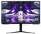 Samsung Monitor Gaming Odyssey G3 (S24AG322), Flat, 24, 1920x1080 (Full HD), VA, 165 Hz, 1 ms, FreeSync Premium, HDMI, Display Port, Ingresso Audio, HAS, Pivot, Flicker Free, Eye Saver Mode