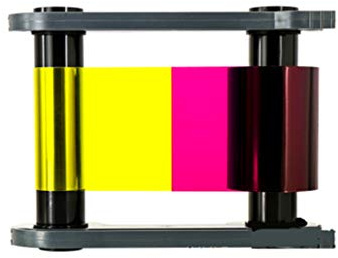 YMCKO Farbband R5F008EAA kompatibel mit Evolis Primacy Elypso Zenius Kartendruckern, 300 Bilder R5F008EAA YMCKO Farbband