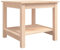 vidaXL Couchtisch Beistelltisch Wohnzimmertisch Sofatisch Teetisch Kaffeetisch Tisch Wohnzimmer Holztisch 50x50x45cm Massivholz Kiefer